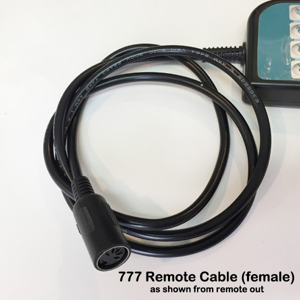 777 Remote Cable - From Remote Out